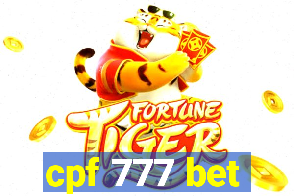 cpf 777 bet